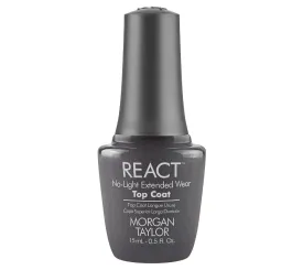 Morgan Taylor React No Light Extended Wear Top Coat