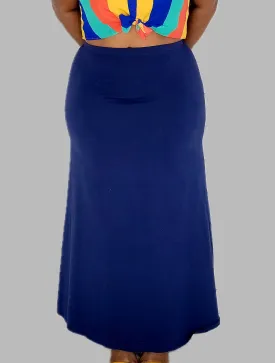 Navy Seal Maxi Skirt