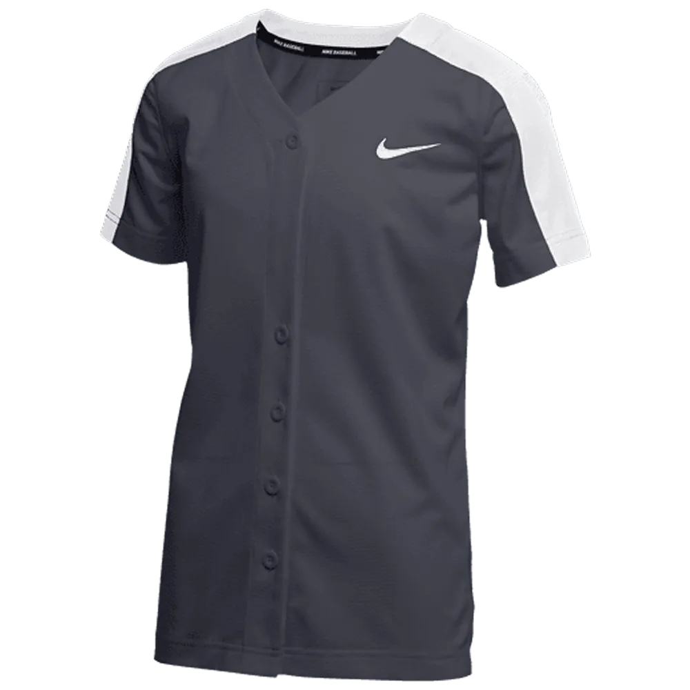 Nike Kid's Stock Vapor Select Full Button Jersey