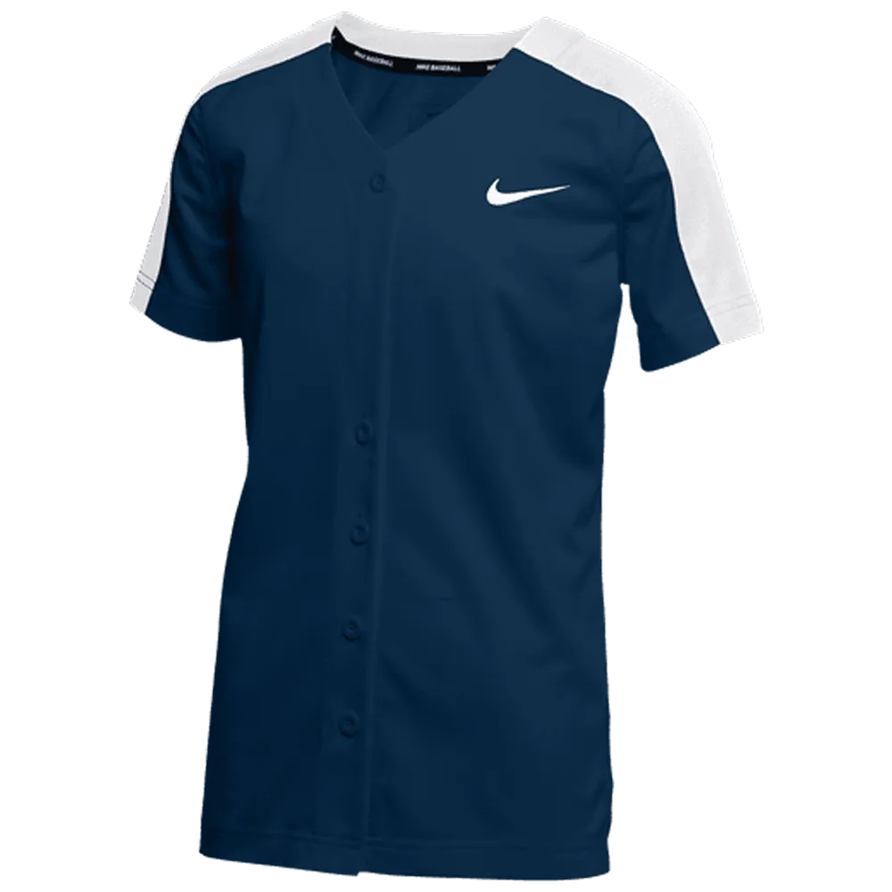 Nike Kid's Stock Vapor Select Full Button Jersey