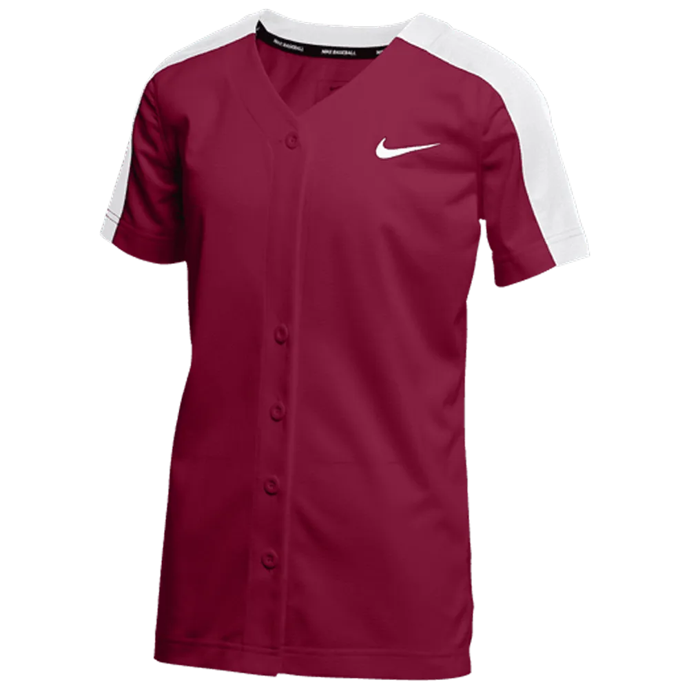 Nike Kid's Stock Vapor Select Full Button Jersey