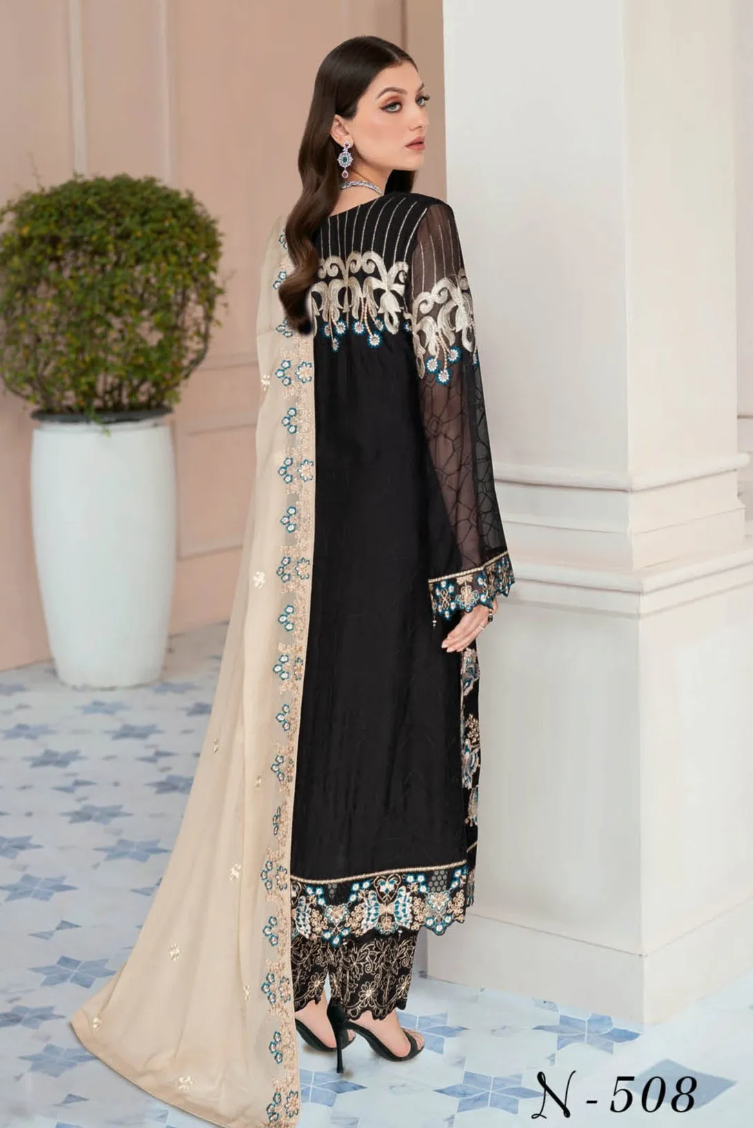 Ramsha Nayab Chiffon Formals – N-508