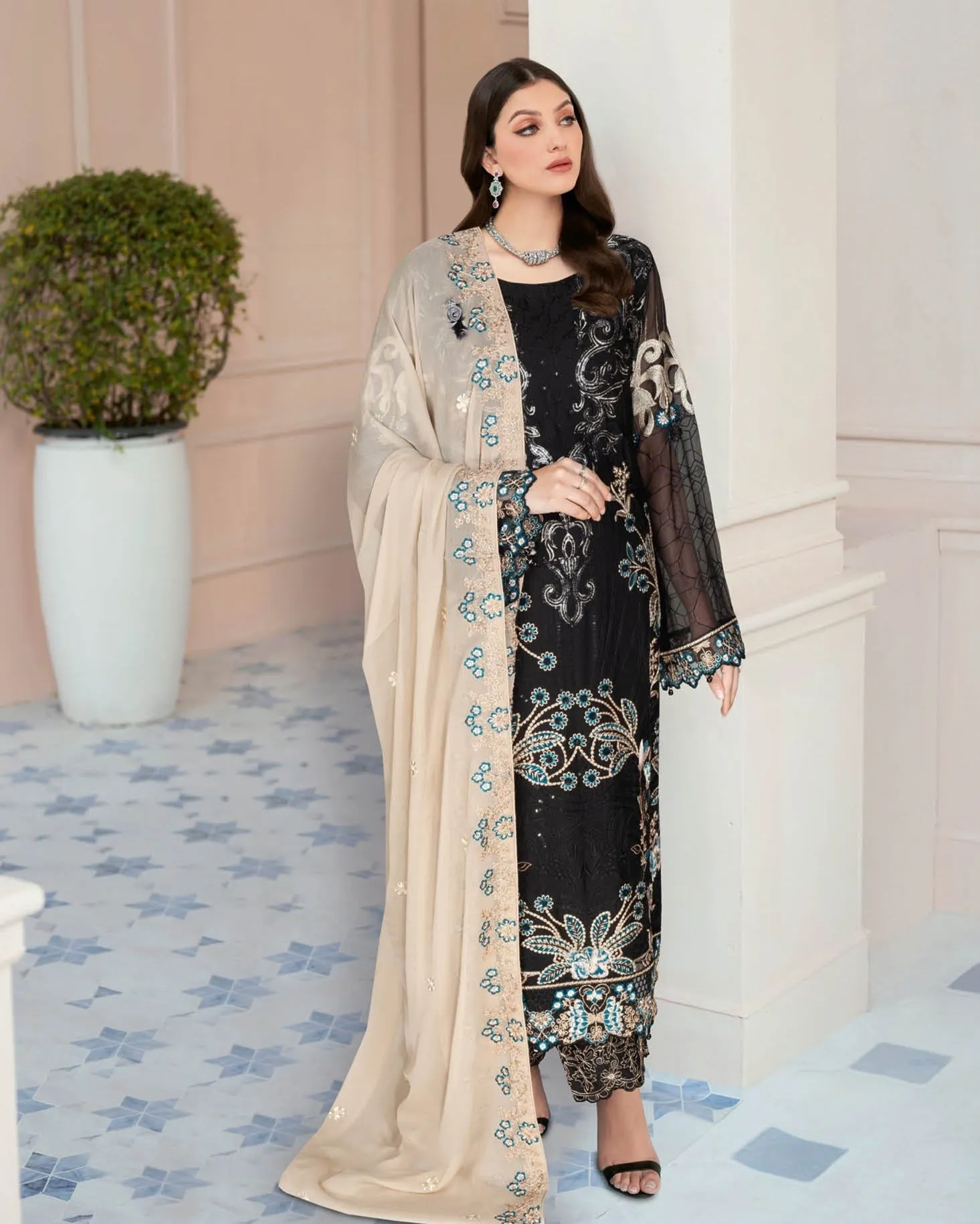 Ramsha Nayab Chiffon Formals – N-508