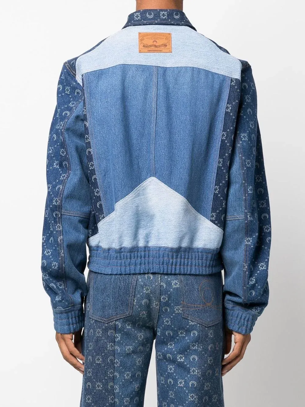 Regenerated Denim Moonogram Blouson