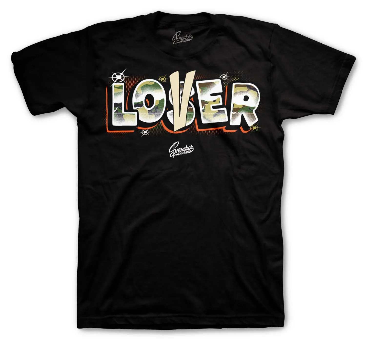 Retro 3 Patchwork Loser Lover Shirt