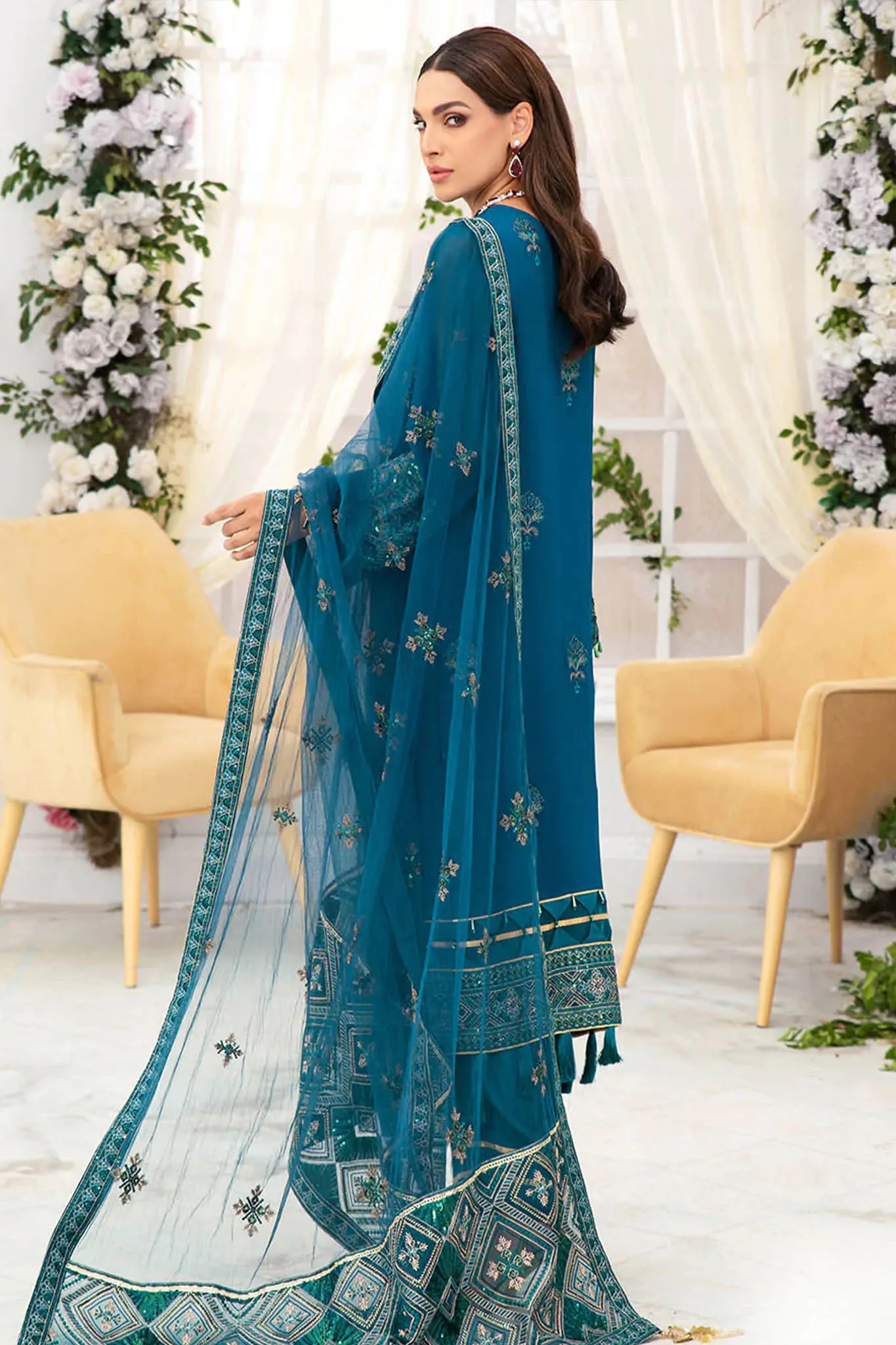 Sayonee by Bunai Unstitched 3 Piece Formal Collection'2022-03-Mayal