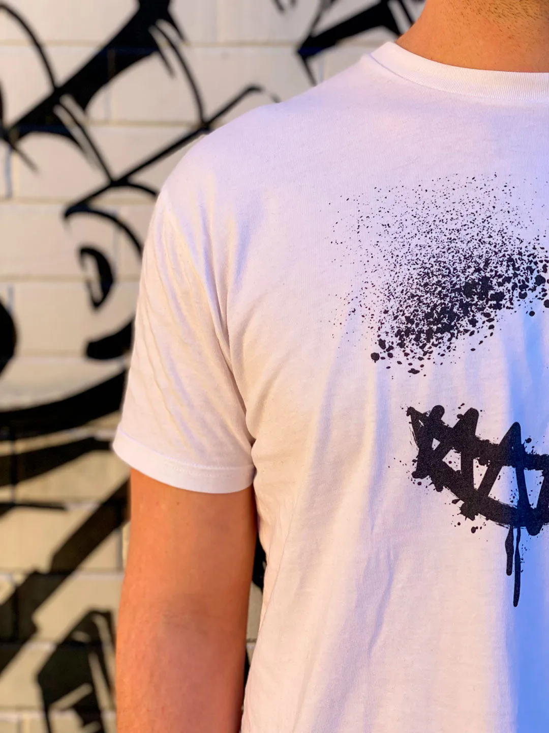 SMILE WHITE DESIGNER T- SHIRT Men's & Unisex Premium Cotton - B. Streetwear