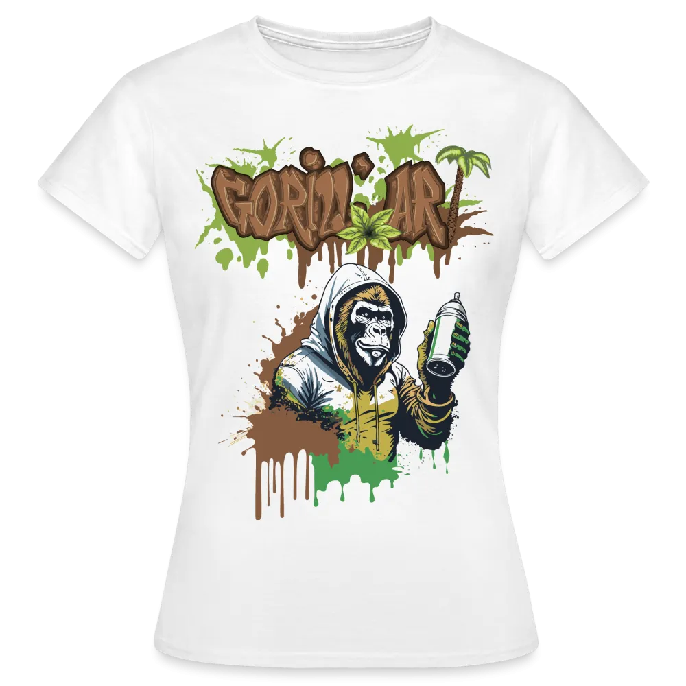 T-shirt Femme "Gorill'art #2"