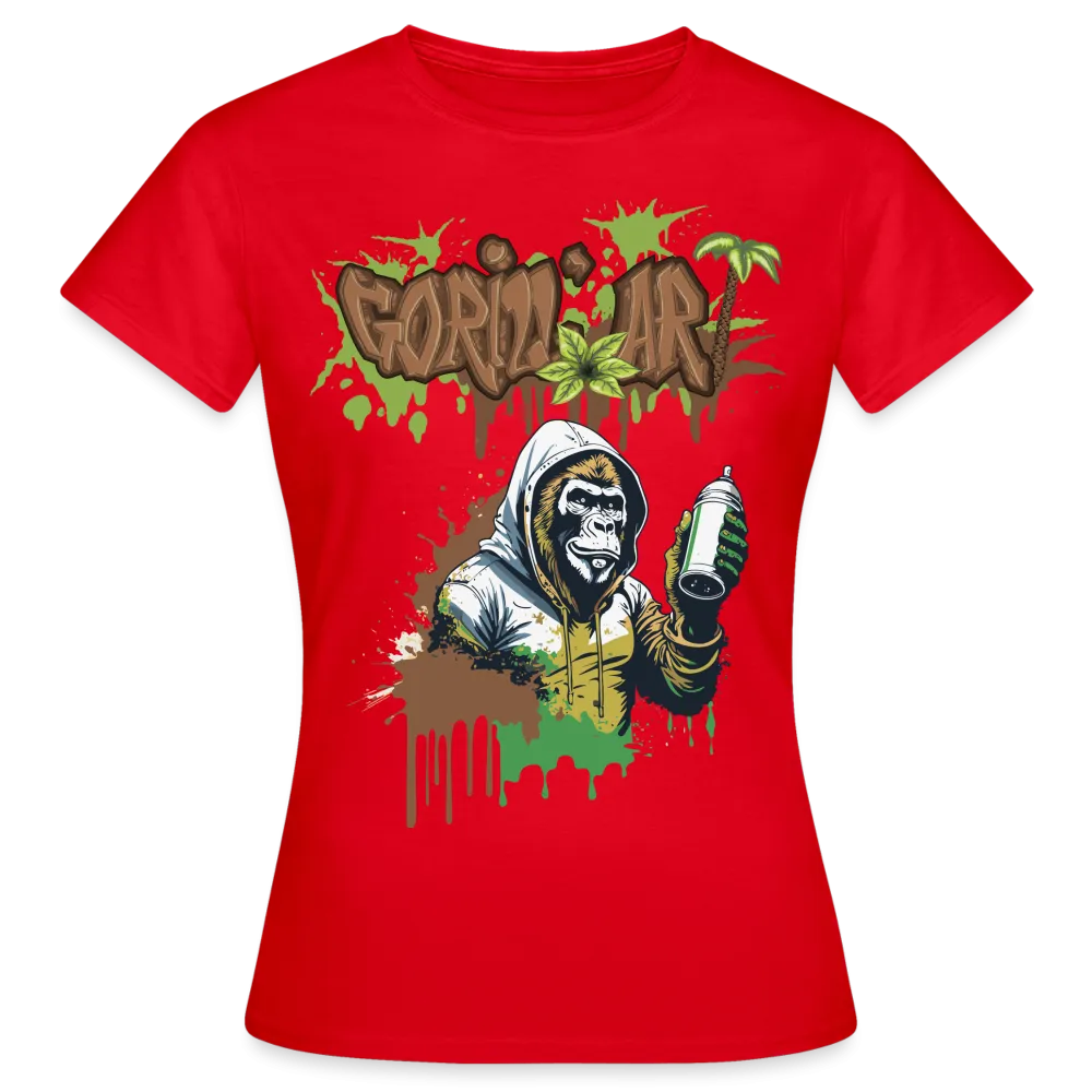 T-shirt Femme "Gorill'art #2"