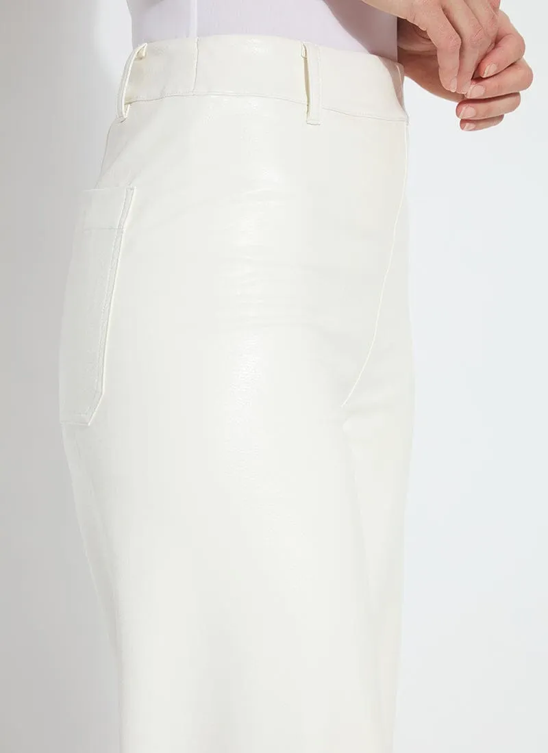 Vegan Leather Wide Leg (28" Inseam)