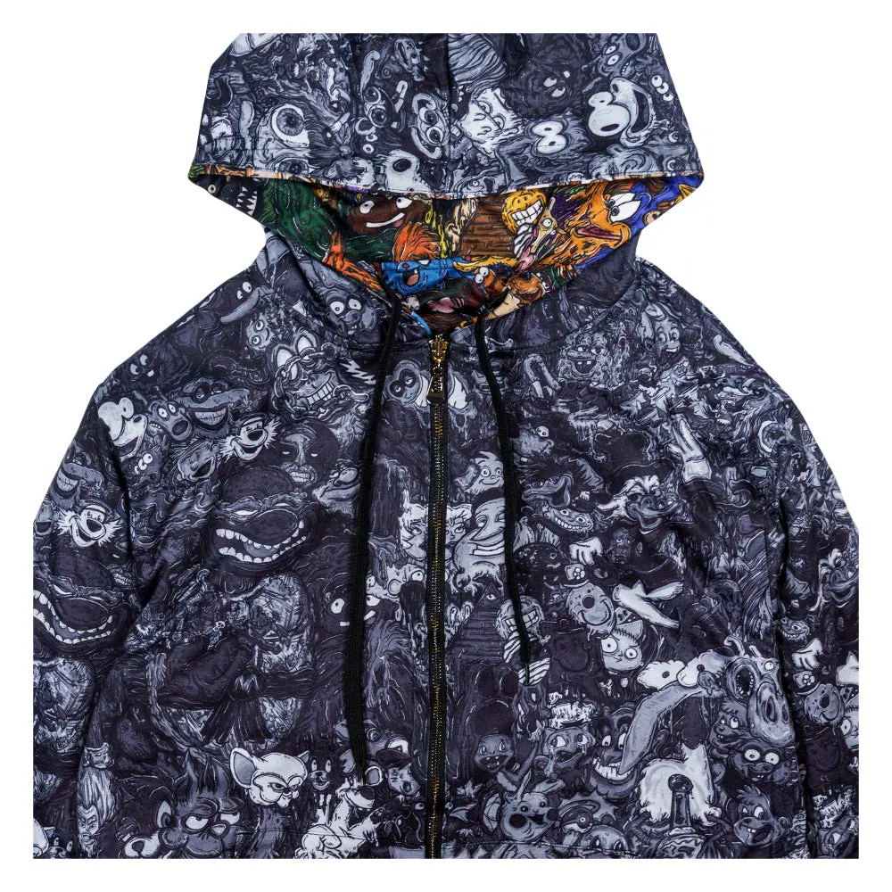 Vincent Gordon Cartoon Gumbo Reversible Hoodie