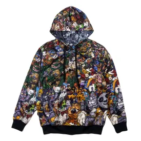 Vincent Gordon Cartoon Gumbo Reversible Hoodie