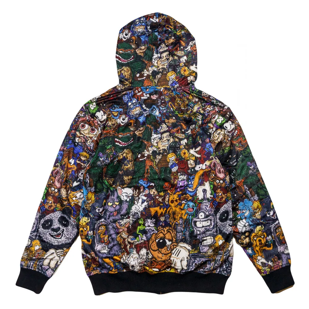 Vincent Gordon Cartoon Gumbo Reversible Hoodie