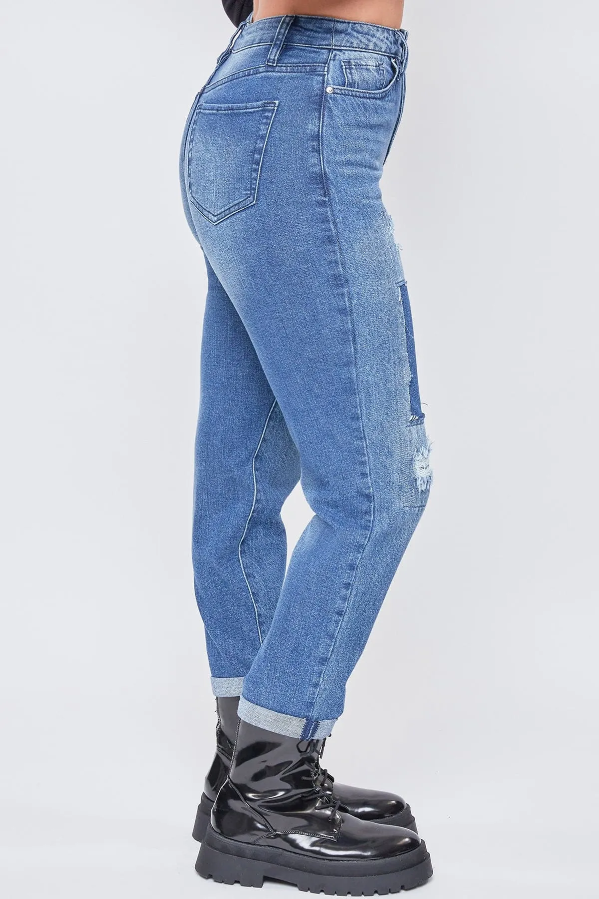 Women's Dream  Straight Patchwork Jean