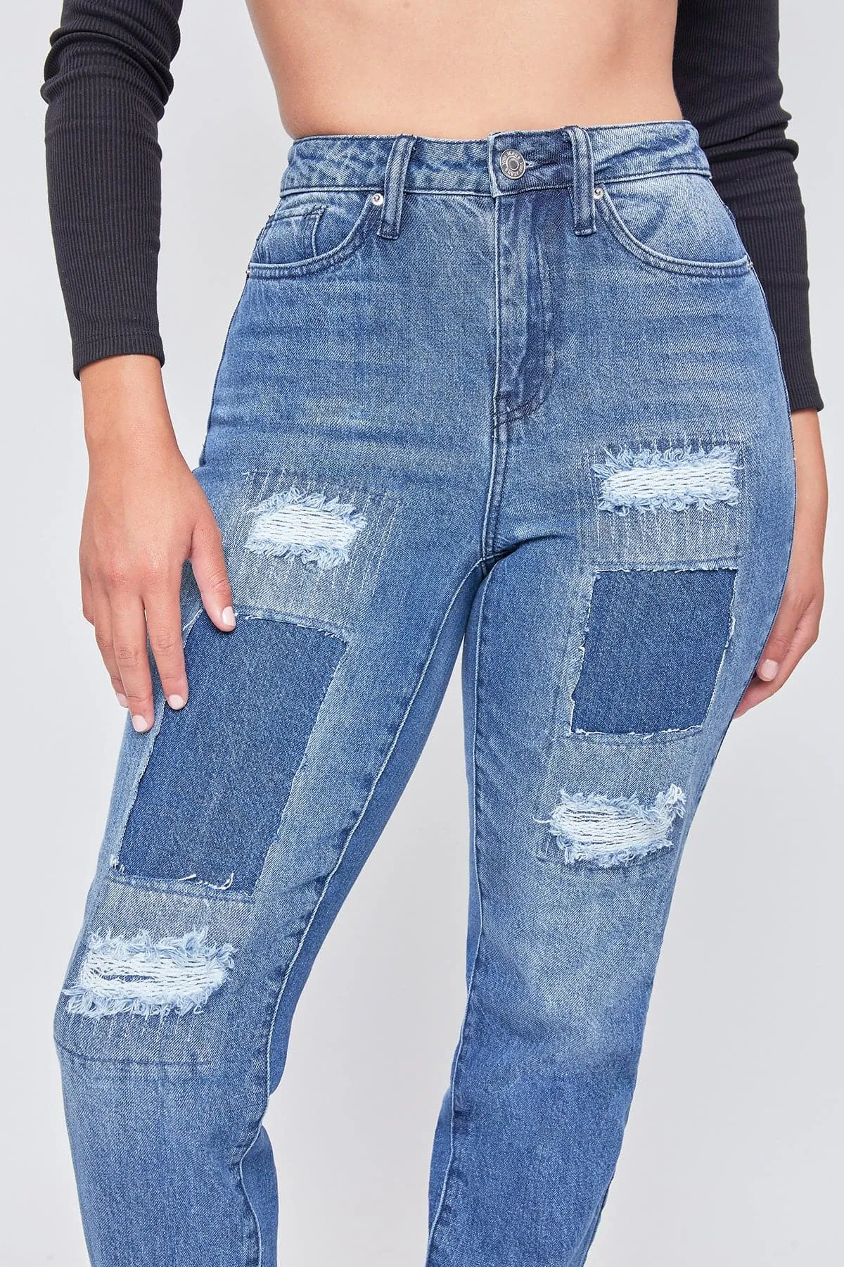 Women's Dream  Straight Patchwork Jean